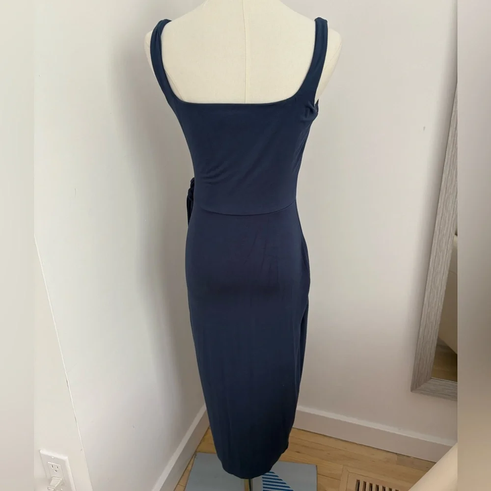 Seeyou Blue Bodycon Cocktail Dress - Picture 2 of 6